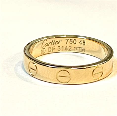 cartier love ring replica amazon|cartier 750 ring 52833a worth.